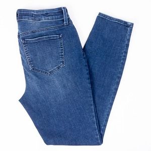 NYDJ Ami Skinny Lift x Tuck Stretch Womens Jeans Dark Wash Size 4 Short